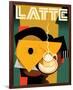 Cubist Latte II-Eli Adams-Framed Art Print