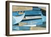Cubist Shapes-Anna Polanski-Framed Art Print