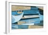 Cubist Shapes-Anna Polanski-Framed Art Print