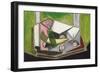 Cubist Still Life (Oil on Board)-Alfred Henry Maurer-Framed Giclee Print