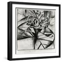 Cubo-Futurist Composition, 1915-Alexander Bogomazov-Framed Giclee Print