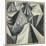 Cubo-Futurist Composition in Grey and White, 1916-Alexander Bogomazov-Mounted Giclee Print