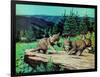 Cubs at Play-Stan Galli-Framed Giclee Print