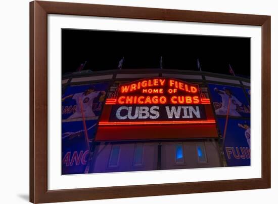 Cubs Win-Steve Gadomski-Framed Photographic Print