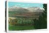 Cuchara, Colorado, View of the Spanish Peaks-Lantern Press-Stretched Canvas