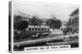 Cucharee Hall of Public Audience, Agra, India, C1925-null-Stretched Canvas