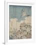 Cuckoo and Azalea-Katsushika Hokusai-Framed Giclee Print