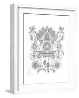 Cuckoo Clock-Neeti Goswami-Framed Art Print