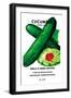 Cucumber: Burpee Hybrid-null-Framed Art Print