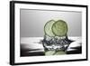 Cucumber FreshSplash-Steve Gadomski-Framed Photographic Print