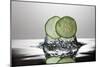 Cucumber FreshSplash-Steve Gadomski-Mounted Photographic Print