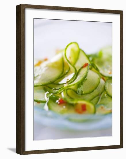 Cucumber Salad with a Chilli Dressing (Thailand)-null-Framed Photographic Print