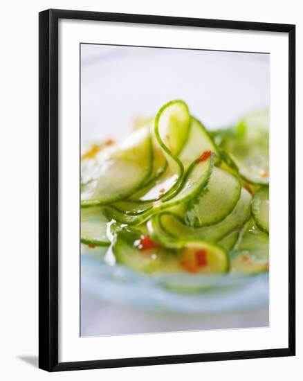 Cucumber Salad with a Chilli Dressing (Thailand)-null-Framed Photographic Print