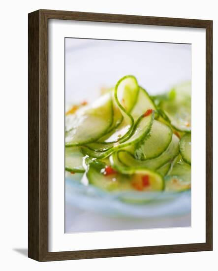 Cucumber Salad with a Chilli Dressing (Thailand)-null-Framed Photographic Print