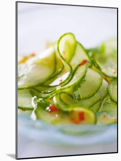 Cucumber Salad with a Chilli Dressing (Thailand)-null-Mounted Photographic Print