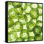 Cucumber Slices-Mark Sykes-Framed Stretched Canvas