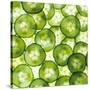 Cucumber Slices-Mark Sykes-Stretched Canvas