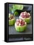 Cucumber Towers Topped with Tuna Tartare-Jan-peter Westermann-Framed Stretched Canvas