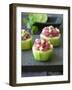 Cucumber Towers Topped with Tuna Tartare-Jan-peter Westermann-Framed Photographic Print