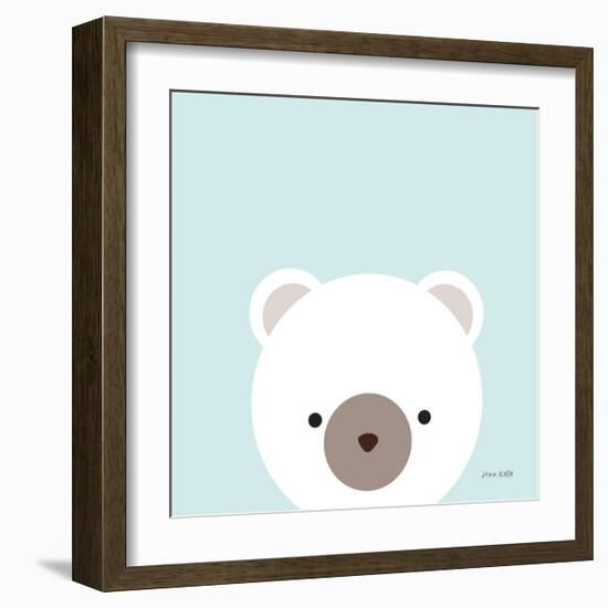 Cuddly Bear-Ann Kelle-Framed Art Print