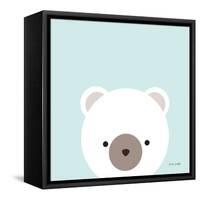 Cuddly Bear-Ann Kelle-Framed Stretched Canvas