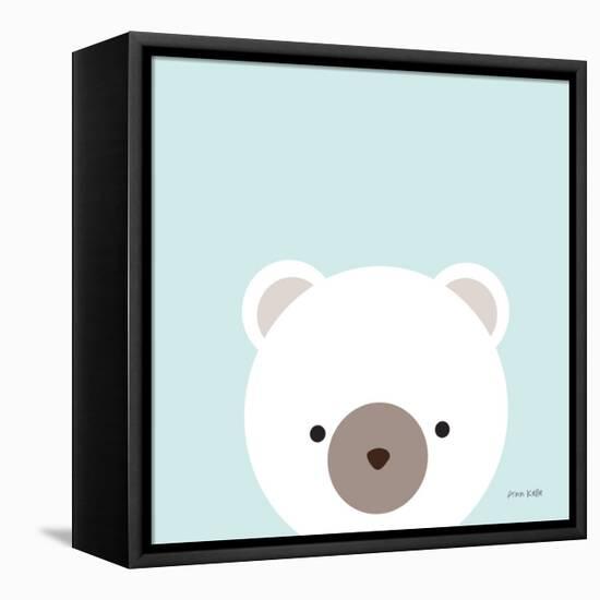 Cuddly Bear-Ann Kelle-Framed Stretched Canvas