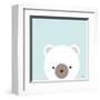 Cuddly Bear-Ann Kelle-Framed Art Print