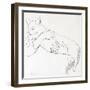 Cuddly Cat, 2000-Joan Thewsey-Framed Giclee Print