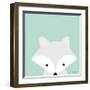 Cuddly Fox-Ann Kelle-Framed Art Print