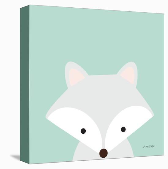 Cuddly Fox-Ann Kelle-Stretched Canvas