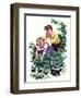 Cuddly Skunk - Child Life-Keith Ward-Framed Giclee Print