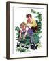 Cuddly Skunk - Child Life-Keith Ward-Framed Giclee Print