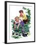 Cuddly Skunk - Child Life-Keith Ward-Framed Giclee Print