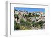 Cuenca Houses Situated on the Cliff-Madrugada Verde-Framed Photographic Print