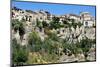 Cuenca Houses Situated on the Cliff-Madrugada Verde-Mounted Photographic Print