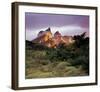 Cuernes del Paine Torres-null-Framed Art Print