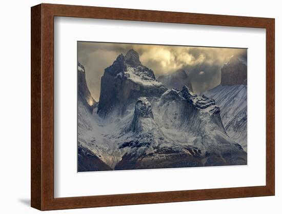 Cuerno Este, Cordillera Paine, Chile-Art Wolfe Wolfe-Framed Photographic Print