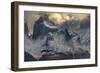 Cuerno Este, Cordillera Paine, Chile-Art Wolfe Wolfe-Framed Photographic Print