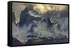 Cuerno Este, Cordillera Paine, Chile-Art Wolfe Wolfe-Framed Stretched Canvas