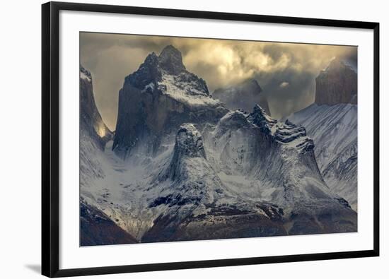 Cuerno Este, Cordillera Paine, Chile-Art Wolfe Wolfe-Framed Photographic Print