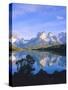 Cuernos Del Paine, 2600M, from Lago Pehoe, Patagonia, Chile-Geoff Renner-Stretched Canvas