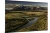 Cuernos del Paine at sunset, Torres del Paine National Park, Chile, Patagonia-Adam Jones-Mounted Premium Photographic Print