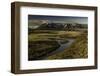 Cuernos del Paine at sunset, Torres del Paine National Park, Chile, Patagonia-Adam Jones-Framed Photographic Print