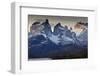 Cuernos Del Paine at Sunset, Torres Del Paine National Park, Patagonia, Chile, South America-Eleanor Scriven-Framed Photographic Print