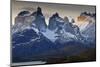 Cuernos Del Paine at Sunset, Torres Del Paine National Park, Patagonia, Chile, South America-Eleanor Scriven-Mounted Photographic Print