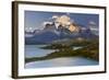 Cuernos Del Paine Mountain Scenery Encompassing-null-Framed Photographic Print