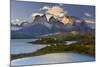 Cuernos Del Paine Mountain Scenery Encompassing-null-Mounted Photographic Print