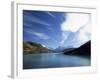 Cuernos Del Paine Rising up Above Rio Paine, Torres Del Paine National Park, Patagonia, Chile-Gavin Hellier-Framed Photographic Print