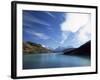 Cuernos Del Paine Rising up Above Rio Paine, Torres Del Paine National Park, Patagonia, Chile-Gavin Hellier-Framed Photographic Print