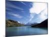 Cuernos Del Paine Rising up Above Rio Paine, Torres Del Paine National Park, Patagonia, Chile-Gavin Hellier-Mounted Photographic Print